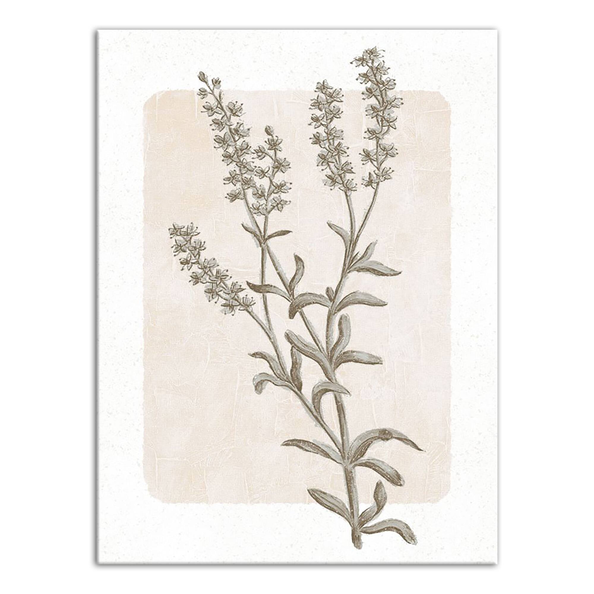 Simple Floral Still II 20" x 24" Canvas Wall Art